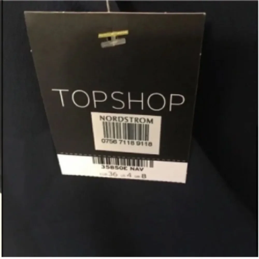 Topshop NWT Navy Blue Cocktail Dress
